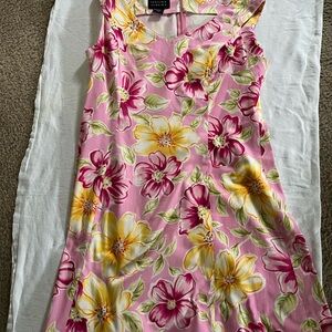 Spenser Jeremy Pink Floral Midi Dress